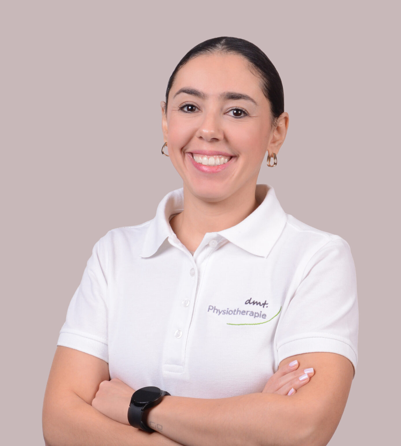 Zineb Maazouzi, Physiotherapeutin bei der dmt. in Bad Neuenahr.